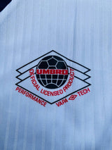 David Beckham England 1998 World Cup Long Sleeves Retro Jersey
