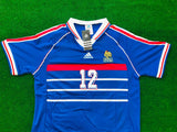 Thierry Henry France 1998 World Cup Retro Football Jersey