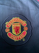 Cristiano Ronaldo 2007-2008 Manchester United Black Retro Jersey Trikot Camiseta Maillot
