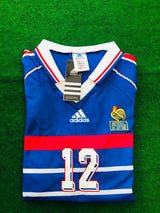 Thierry Henry France 1998 World Cup Retro Football Jersey