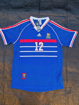 Thierry Henry France 1998 World Cup Retro Football Jersey
