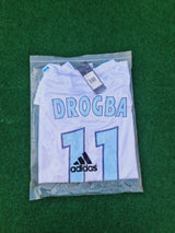 Olympique Marseille Didier Drogba 2003-04  Home No.11 Ligue 1 OM Football Jersey Maillot